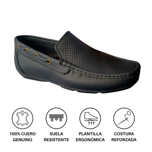 Mocasines en cuero Confort Move™ Negro