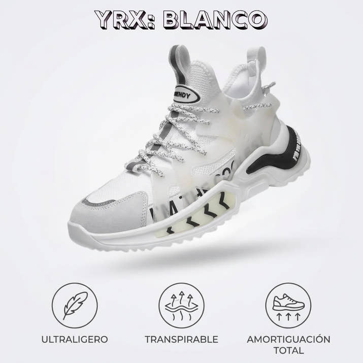 YRX™ – Tenis modernos que fusionan diseño inteligente y confort